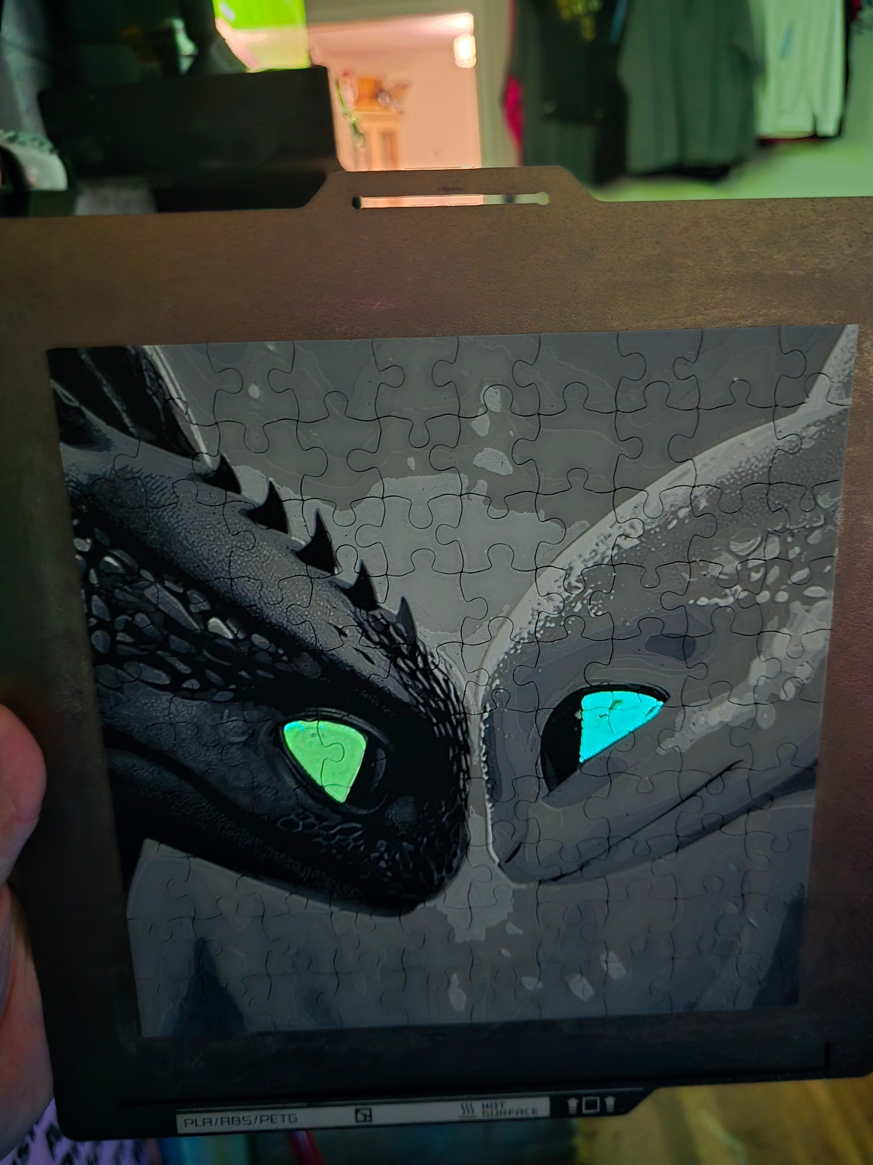 The Silent Flight – Luminous Night Puzzle