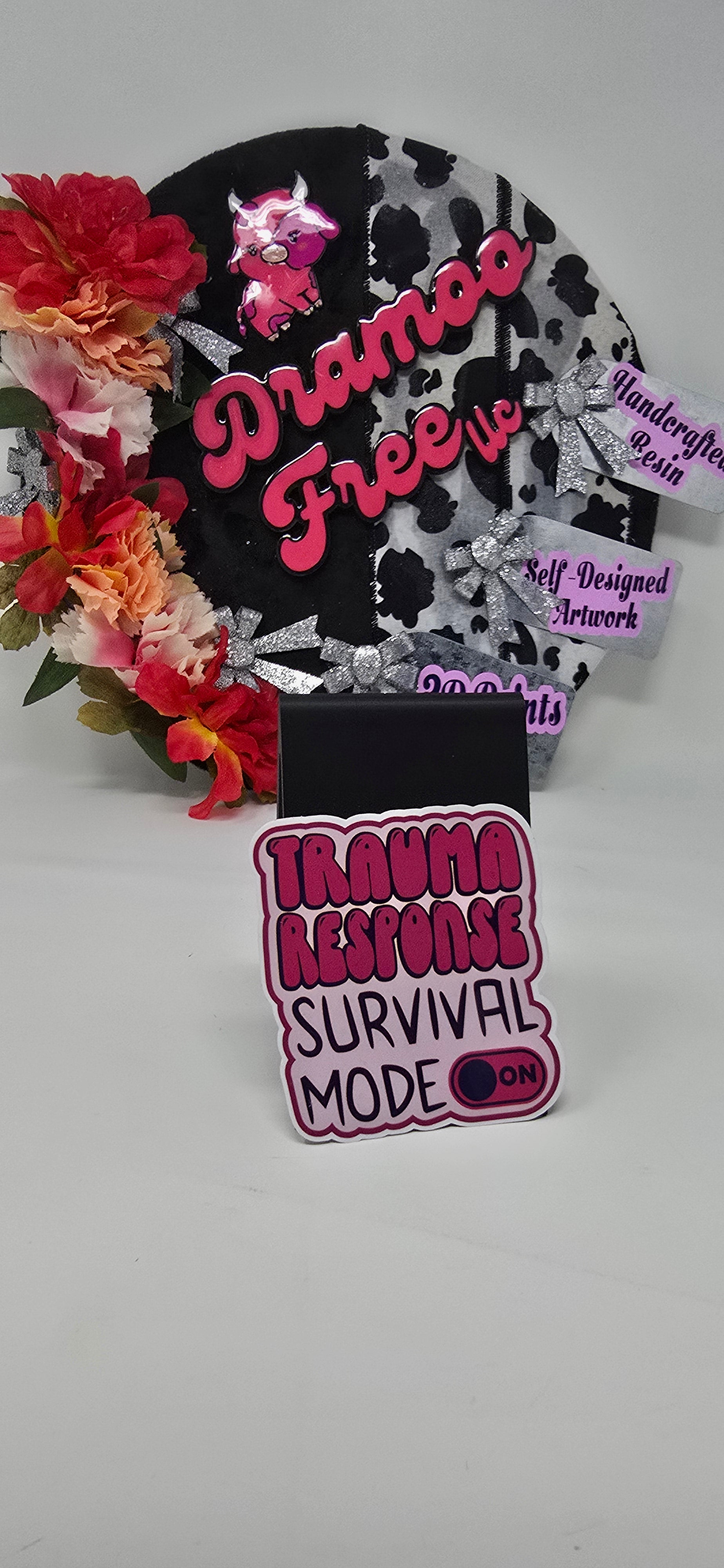 Trauma Response: Survival Mode ON Sticker