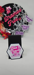 Don’t Touch Me — I’m Flaring Sticker
