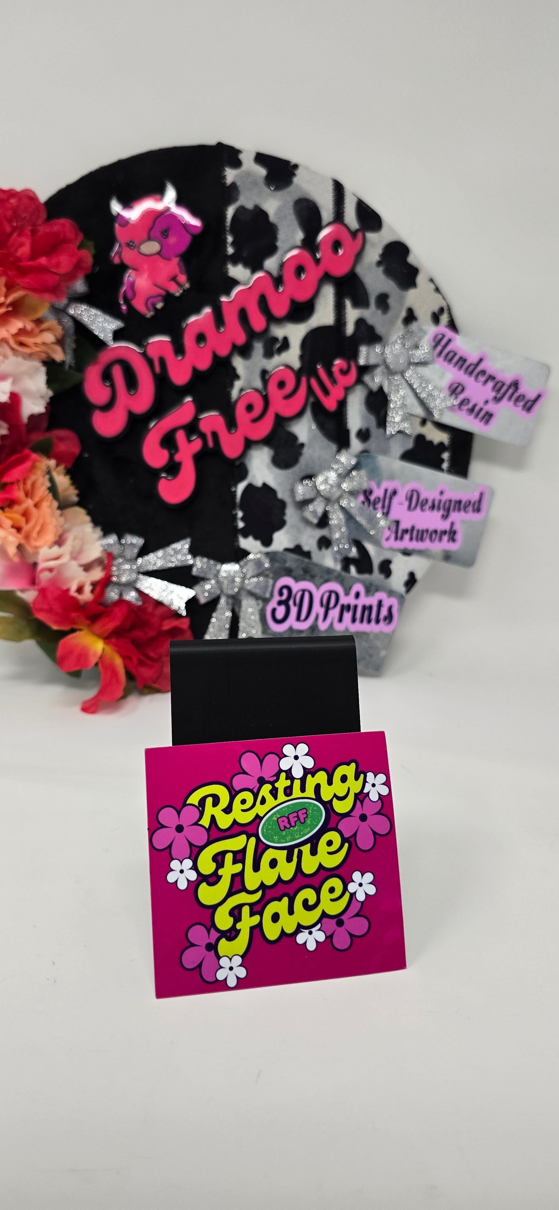 Resting Flare Face (RFF) Sticker
