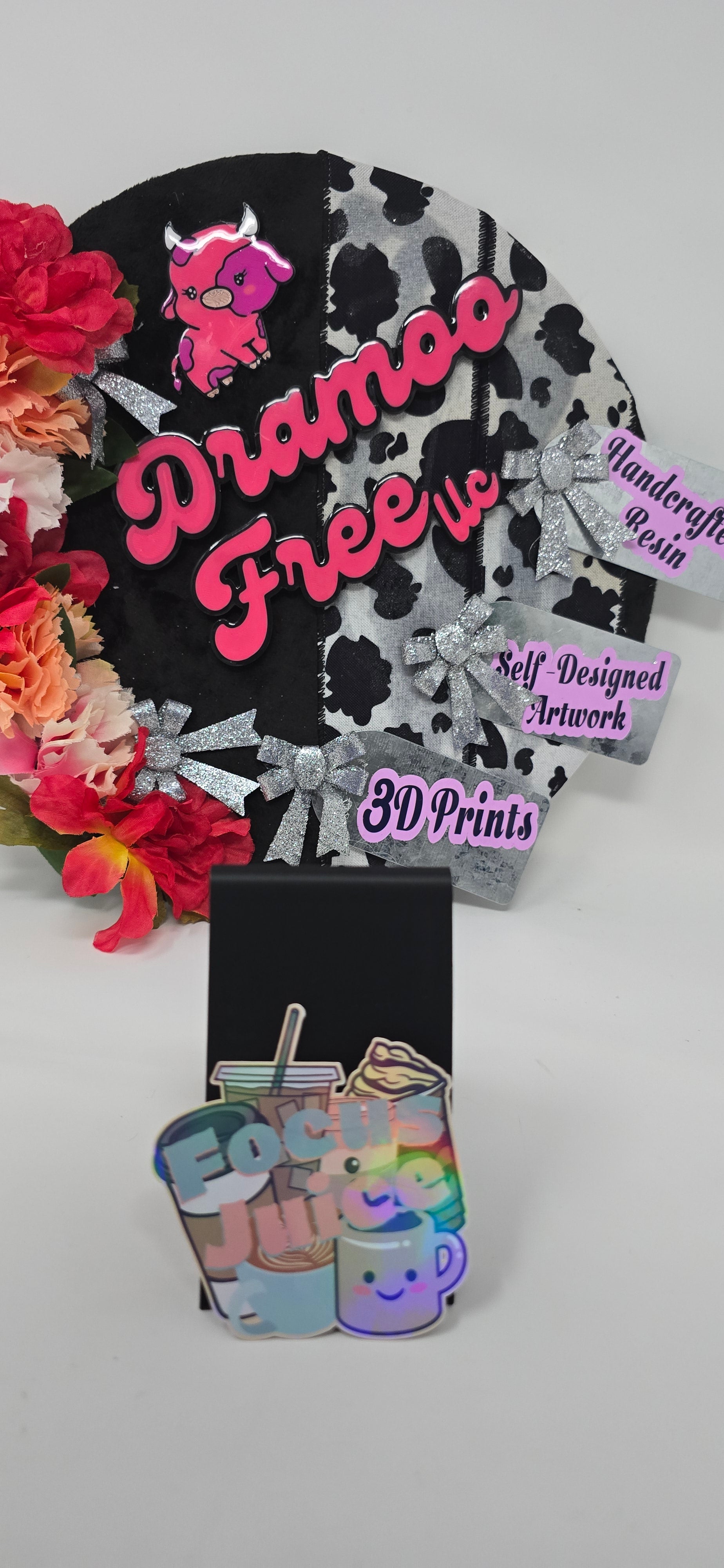 Focus Juice Holographic Sticker