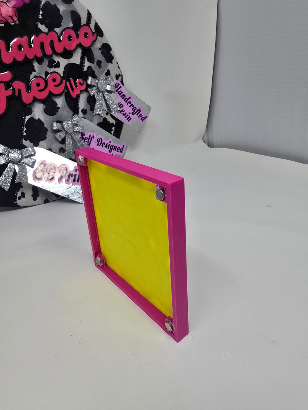 Flared Up but Showed Up — 3D Magnetic HueForge Art