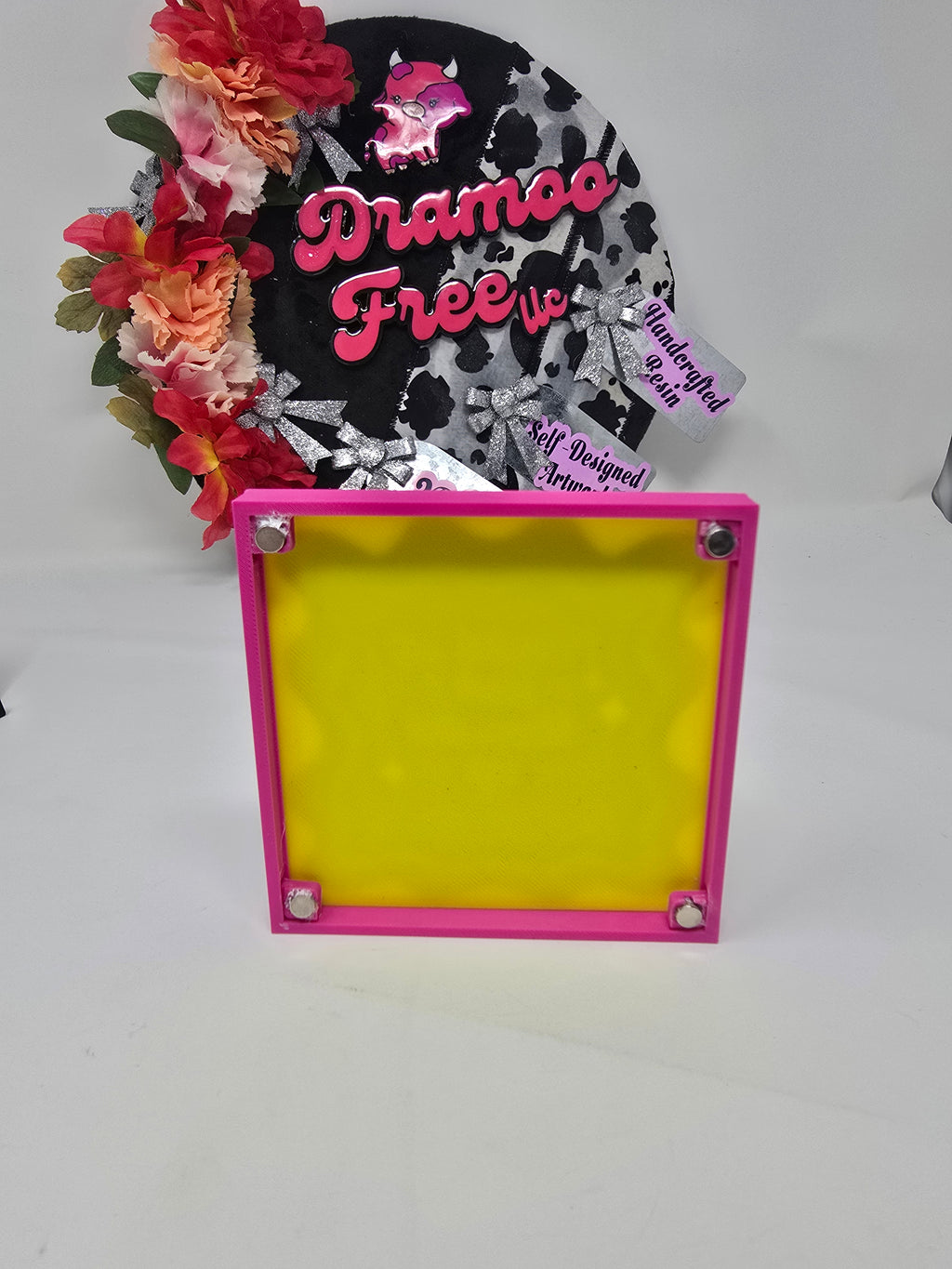 Flared Up but Showed Up — 3D Magnetic HueForge Art