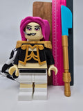 Neon Pulse Brick Figure