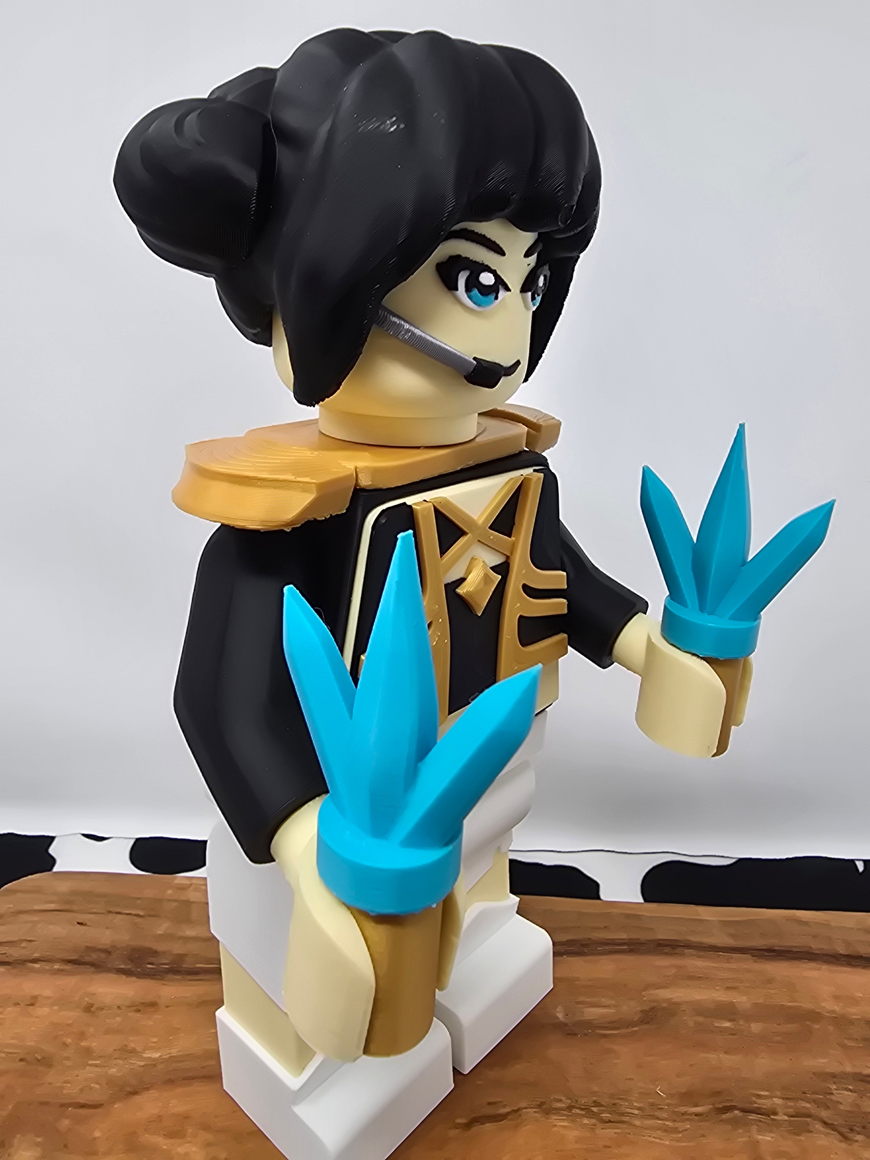 Azure Strike Brick Figure